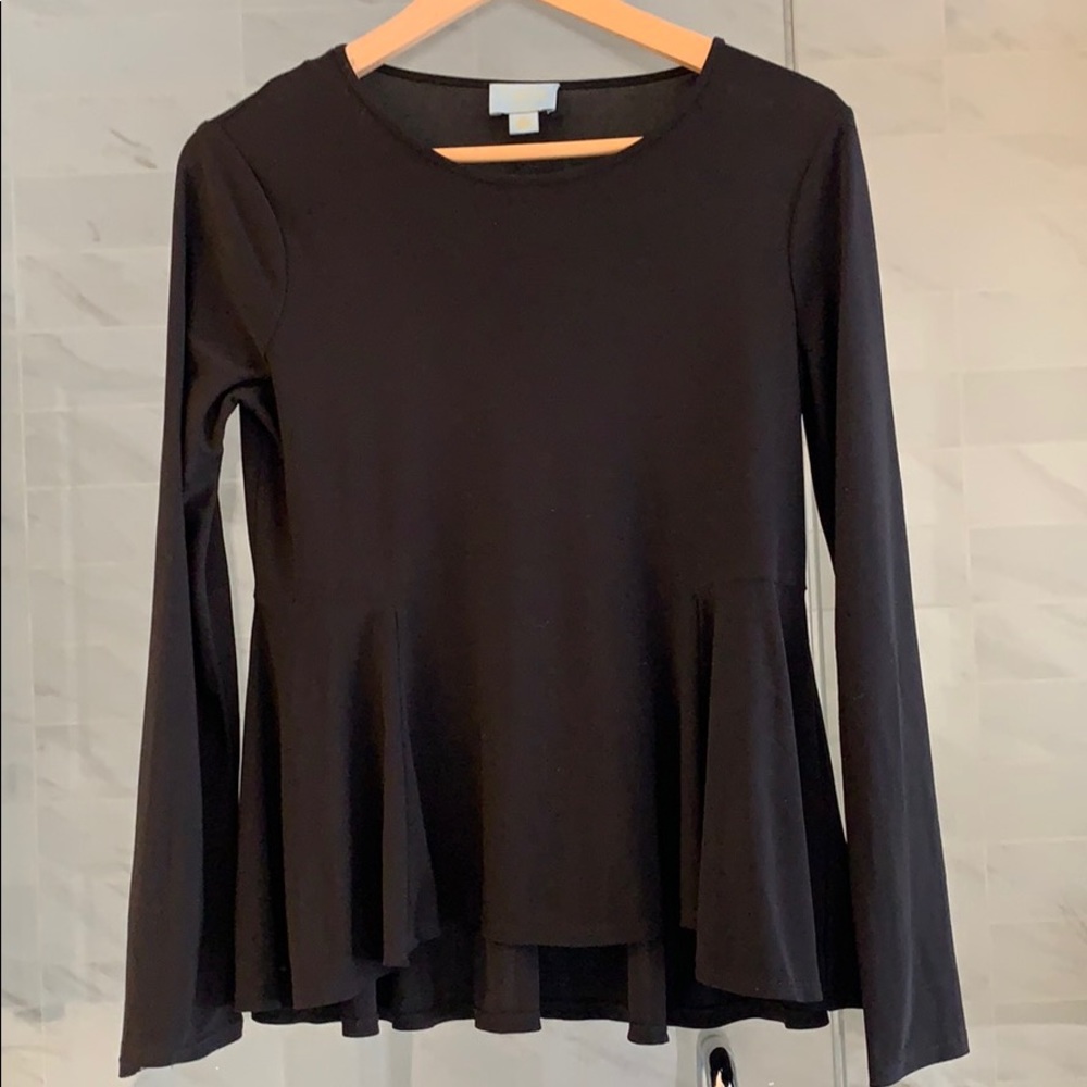 CeCe Long sleeve tunic top